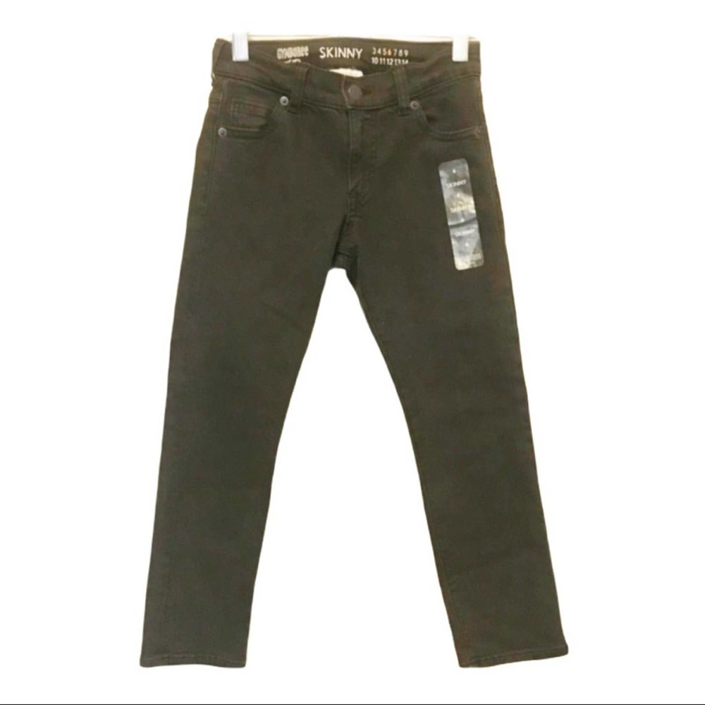 Gymboree Jeans Black Skinny Denim Cotton Blend Everyday‎ Basic New Size 6